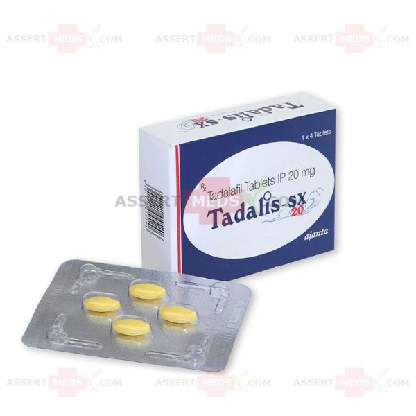Buy Tadalis 20mg 4 Tablets