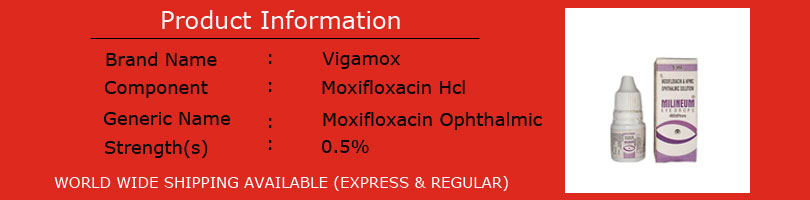 Moxifloxacin Eye Drops